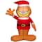 3.5ft. Airblown® Inflatable Christmas Garfield in Santa Suit